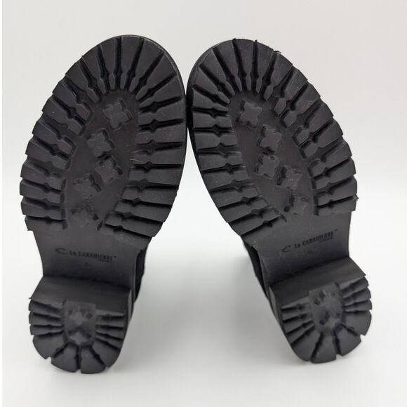 La Canadienne Connor Waterproof Suede Chelsea Boots Black Womens Size US6M EU37 - Picture 7 of 12